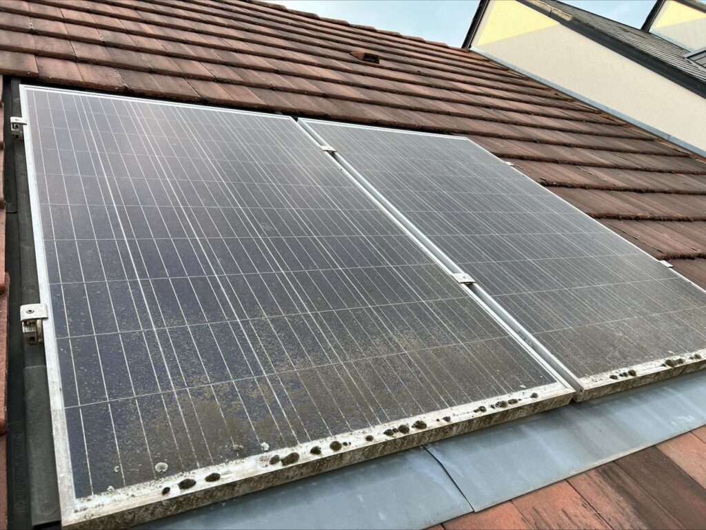 Photographie 1 du chantier Nettoyage de panneaux solaires